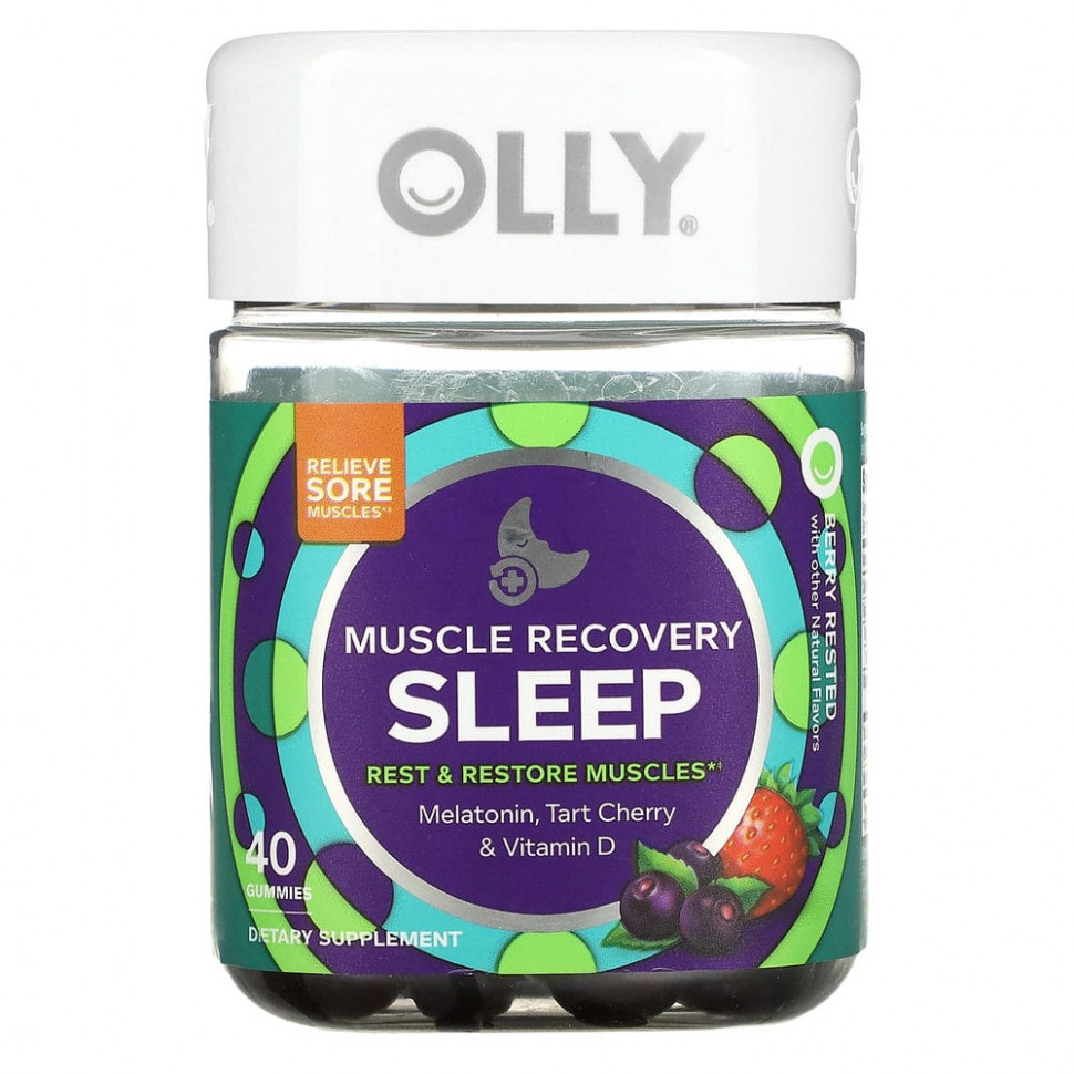 OLLY, Muscle Recovery Sleep,   , 40    3500