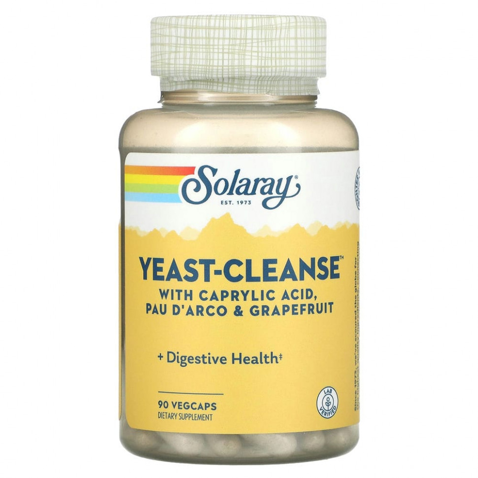 Solaray, Yeast-Cleanse, 90    2350