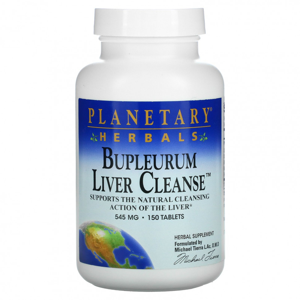 Planetary Herbals, Bupleurum Liver Cleanse, 545 , 150   3890