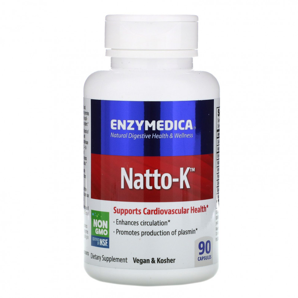 Enzymedica, Natto-K,  - , 90   7930