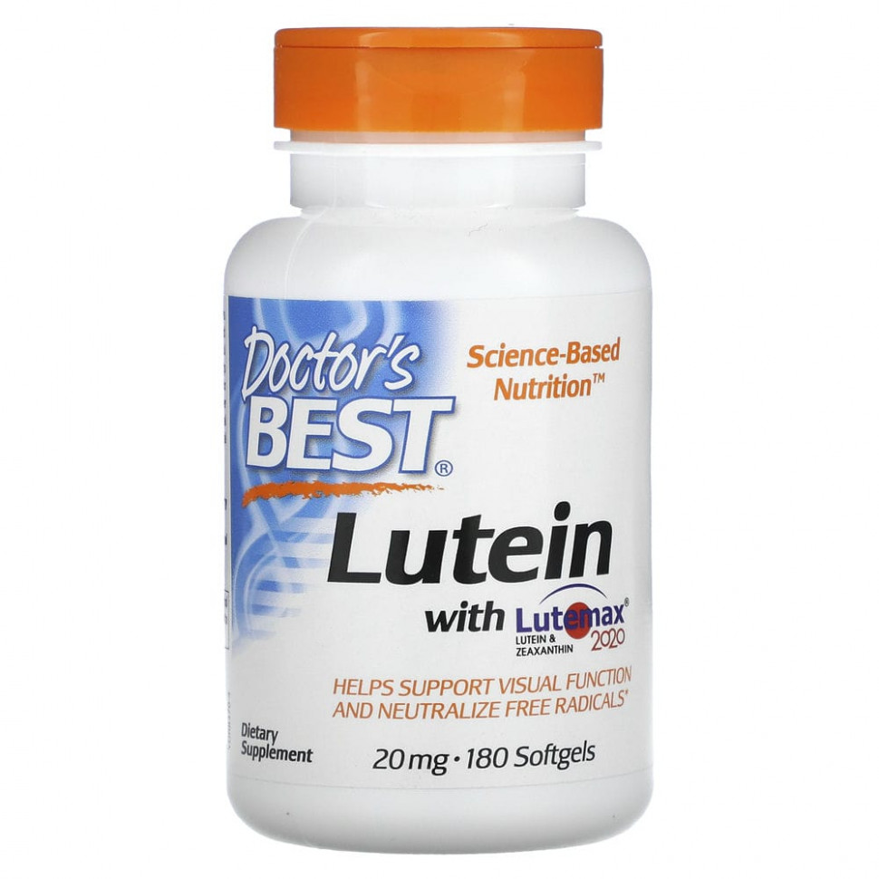 Doctor's Best,   Lutemax 2020, 20 , 180   5860