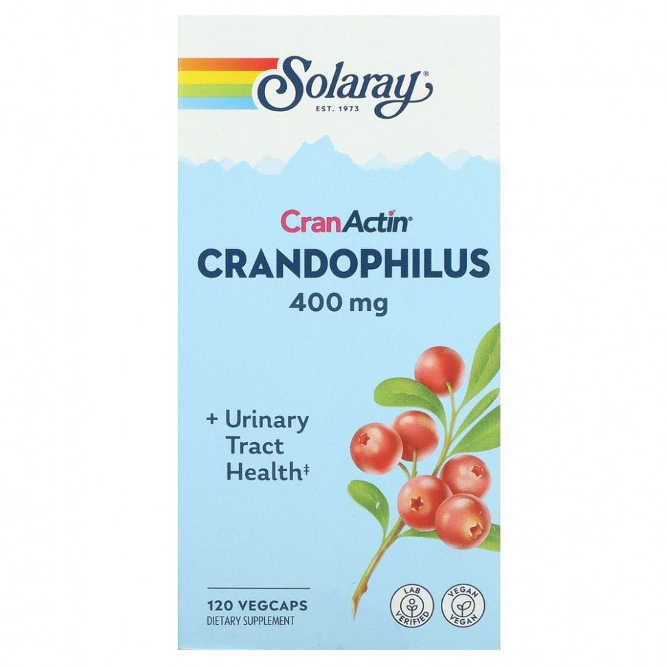 Solaray, CranActin, Crandophilus, 200 , 120    3210