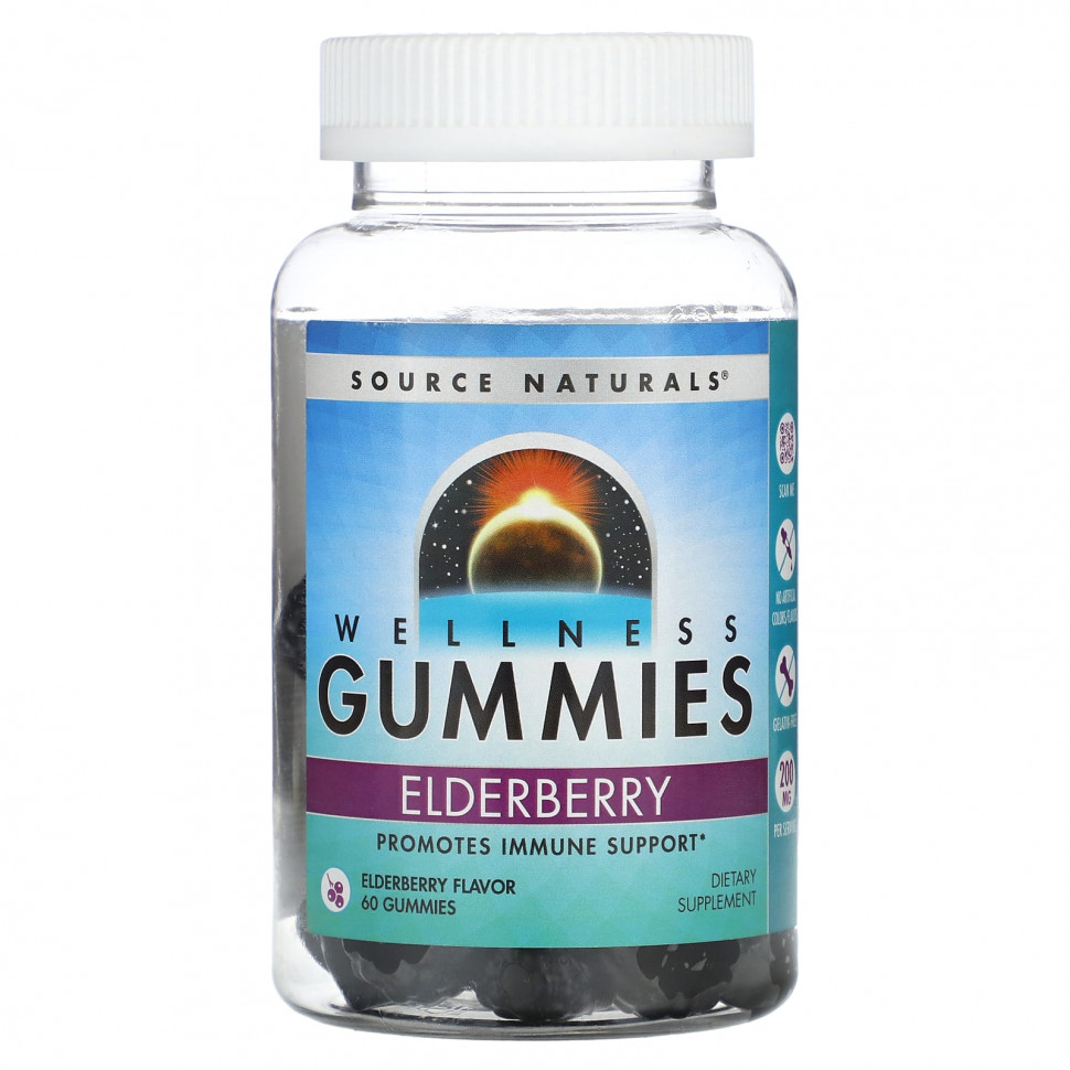 Source Naturals, Wellness Gummies, , 60    3050