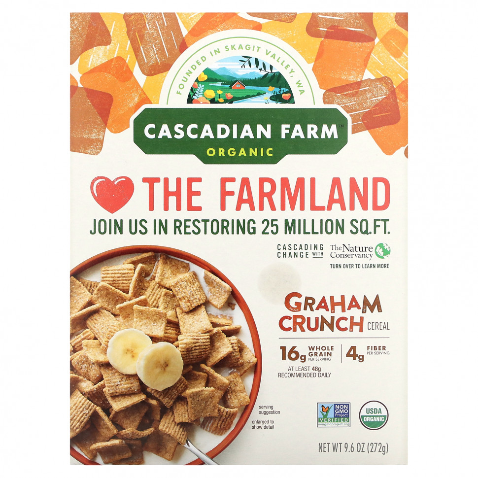 Cascadian Farm,   Graham Crunch, 272  (9,6 )  2210