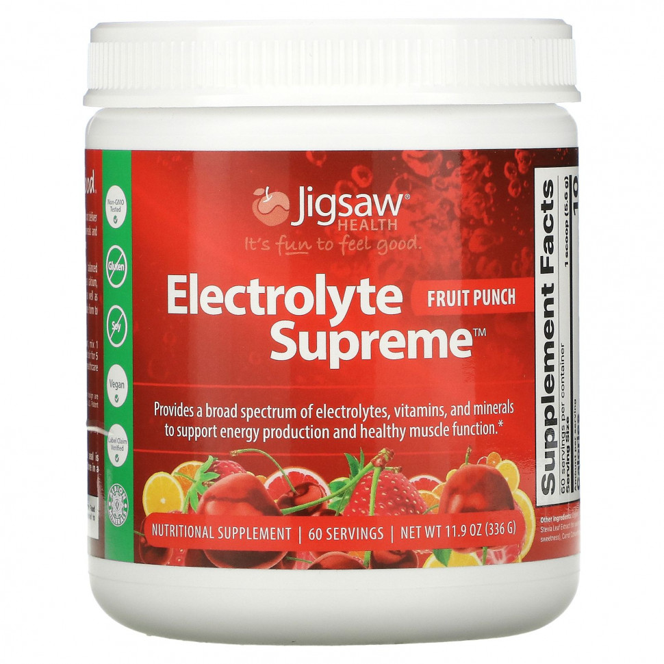 Jigsaw Health, Electrolyte Supreme,  , 336  (11,9 )  7680