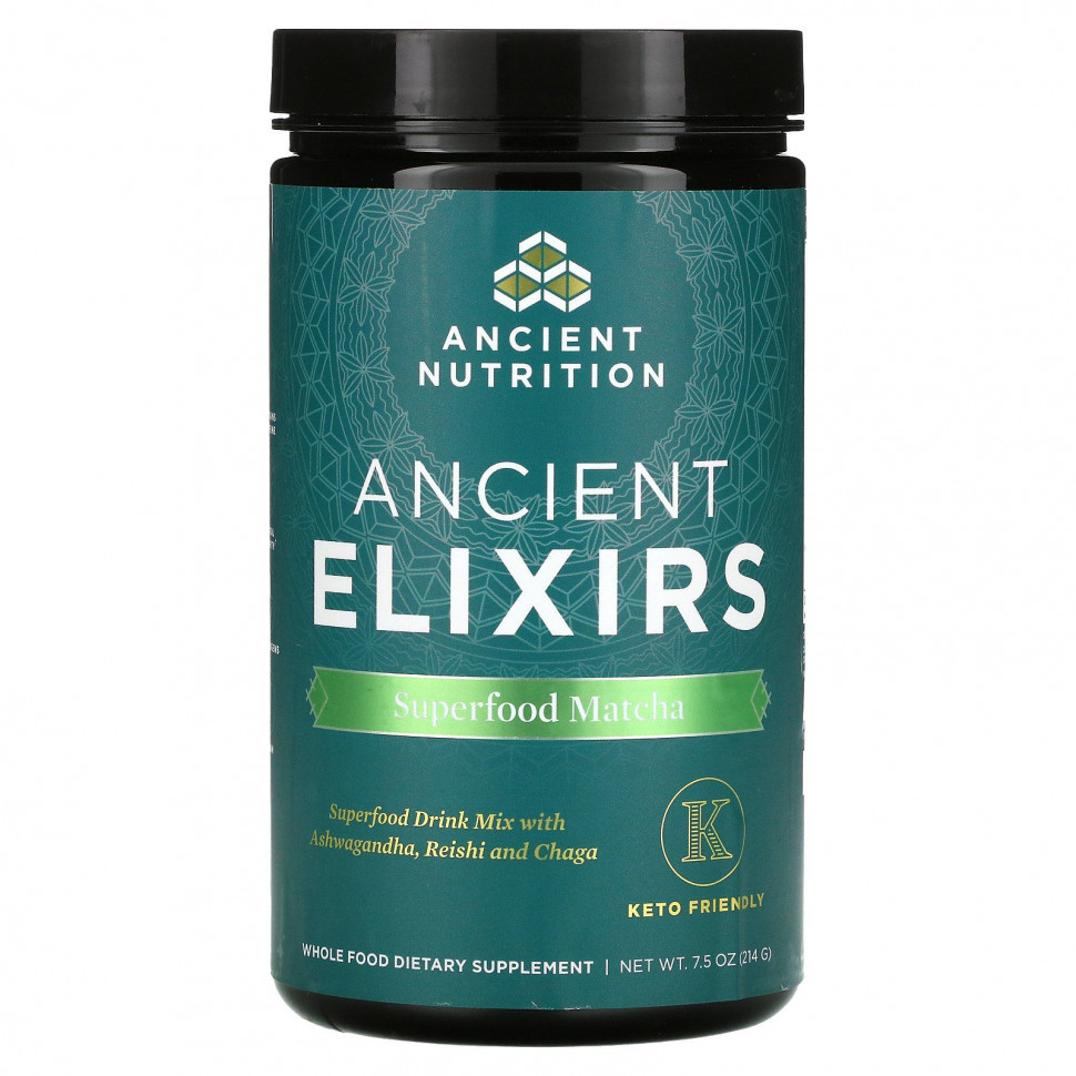 Dr. Axe / Ancient Nutrition, Ancient Elixirs,   , 214  (7,5 )  6720