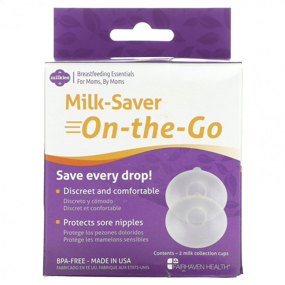 Fairhaven Health, Milkies, Milk-Saver-On-The-Go, 2      3760