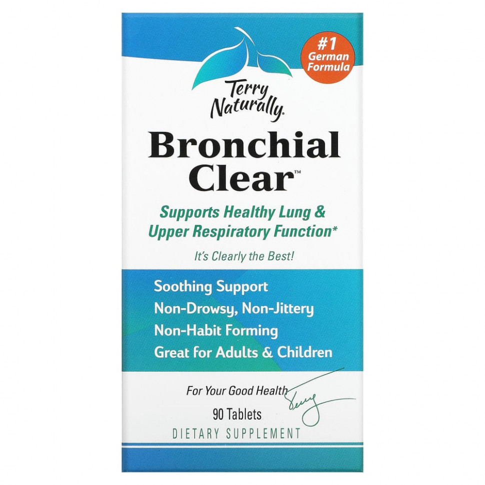 Terry Naturally, Bronchial Clear, 90   3070