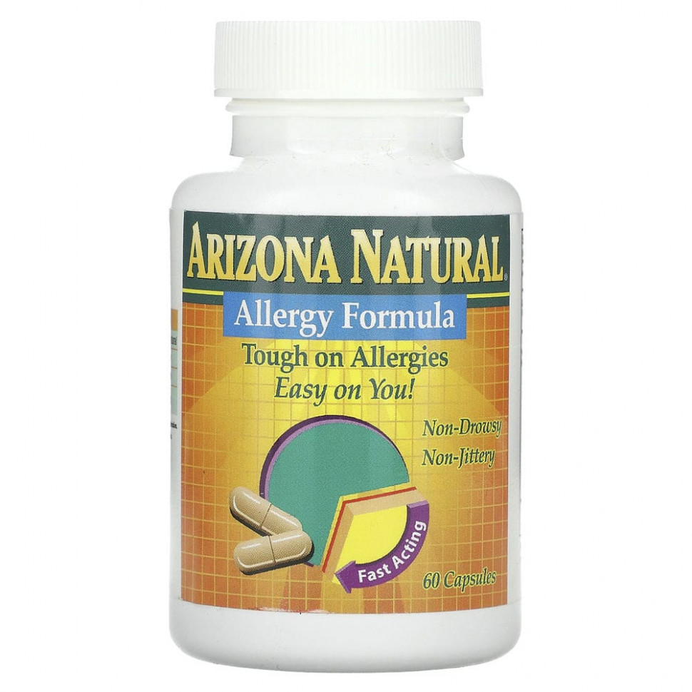 Arizona Natural, Allergy Formula, 60   2470