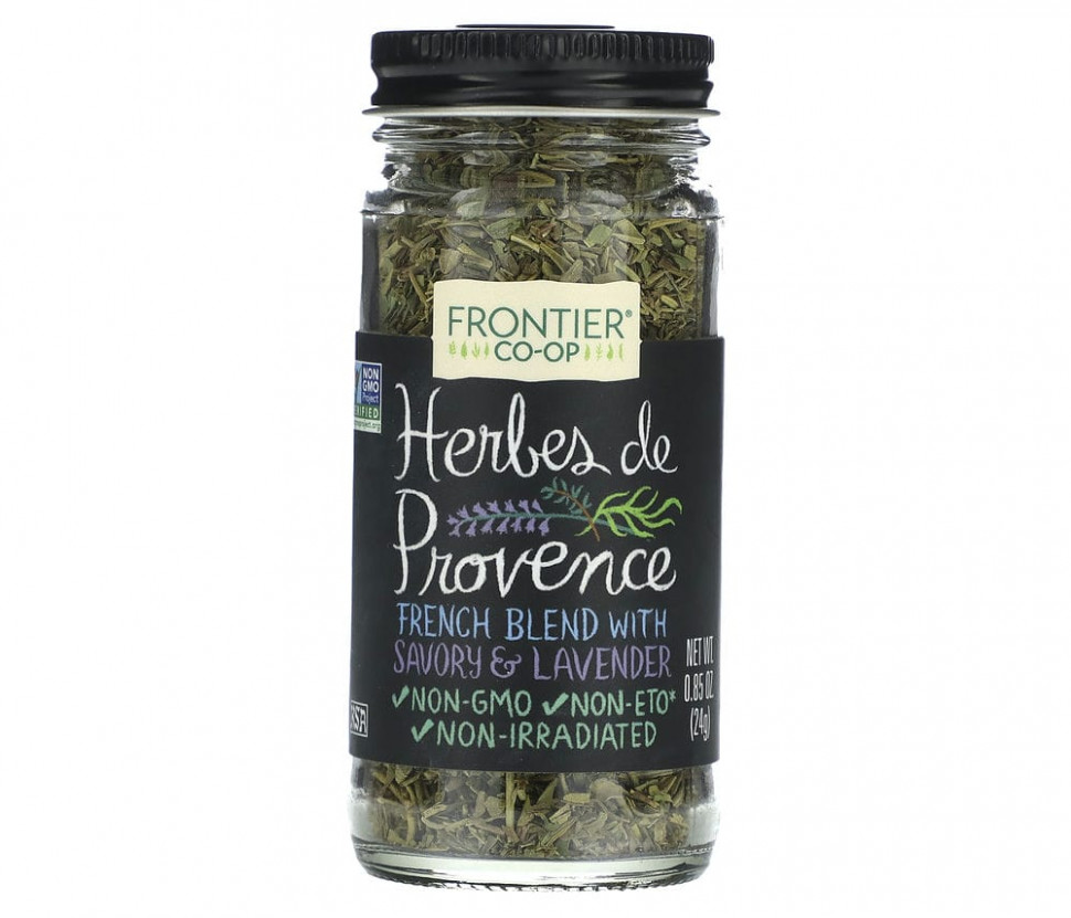 Frontier Co-op, Herbes De Provence, French Blend With Savory Lavender, 0.85 oz, (24 g)  960