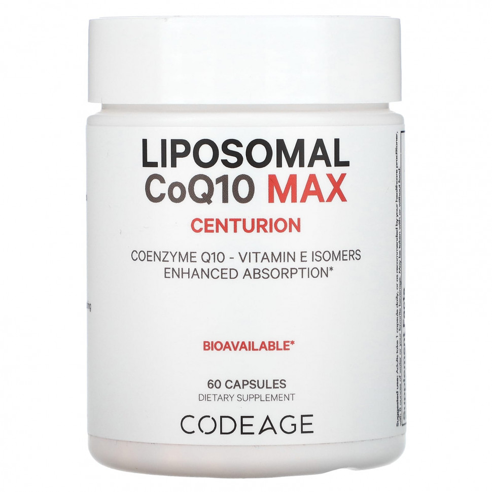 Codeage, Liposomal CoQ10 Max, , 60   7720