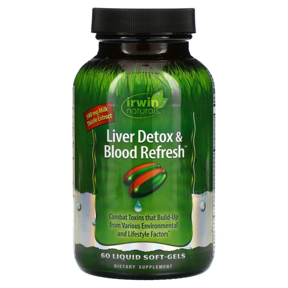Irwin Naturals, Liver Detox & Blood Refresh,      , 60     5010