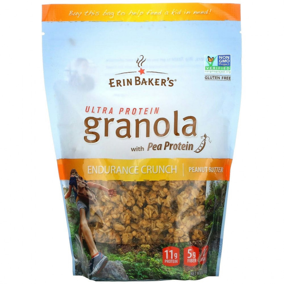 Erin Baker's, Ultra Protein Granola   ,  , 340  (12 )  1860