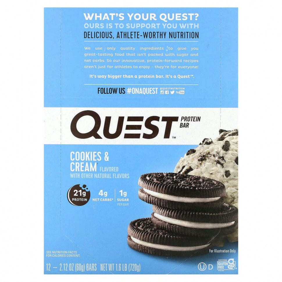 Quest Nutrition,  ,   , 12 , 2,12  (60 )   7110