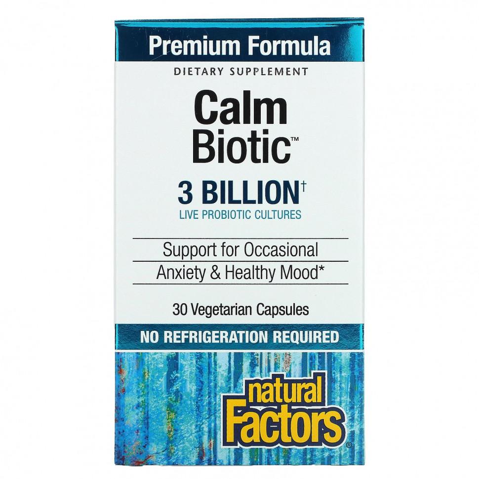 Natural Factors, Calm Biotic, 3 , 30    2530