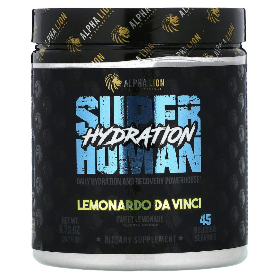 ALPHA LION, SuperHuman Hydration, Lemonardo Da Vinci,  , 247,5  (8,73 )  7100