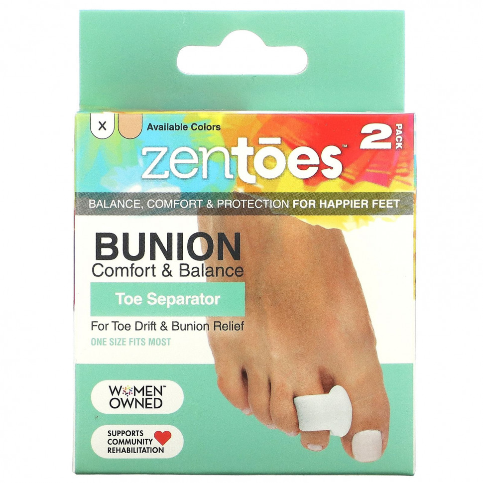 ZenToes, Toe Separator, Bunion Comfort & Balance,  , 2 .    1030