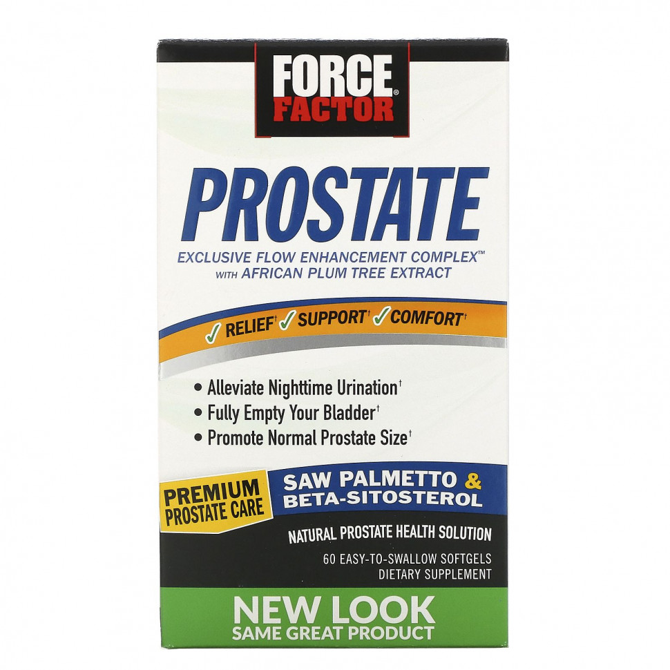 Force Factor, Prostate,     , 60    4810