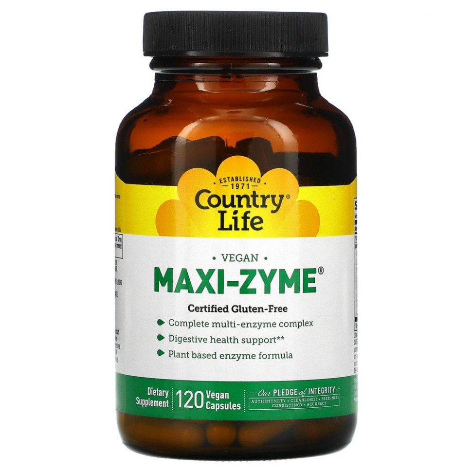 Country Life, Maxi-Zyme, 120    3430