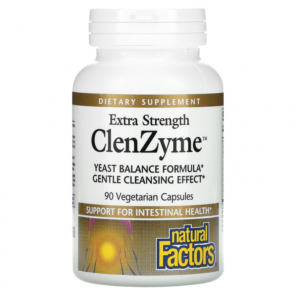 Natural Factors,  ClenZyme, 90    3270