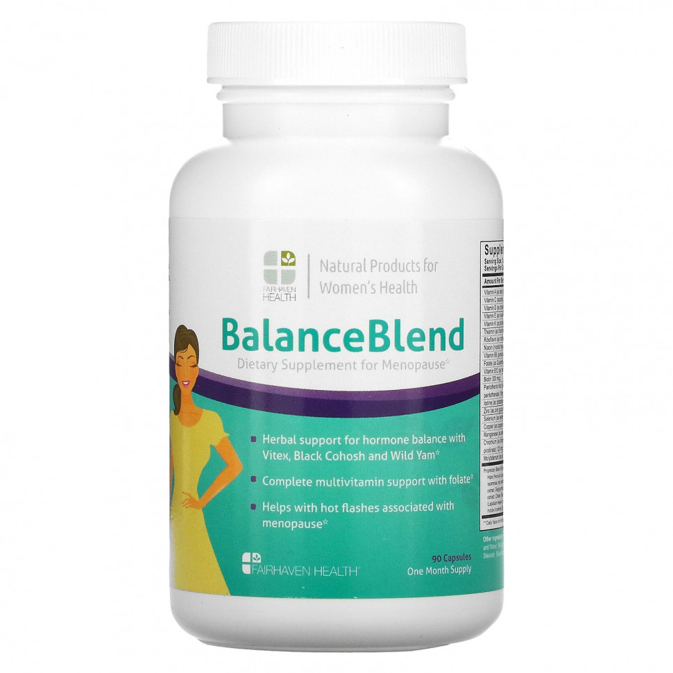 Fairhaven Health, Balance Blend For Menopause, 90   4340