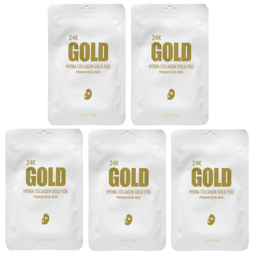 Lapcos, 24K Gold Hydra Collagen Gold Foil,      , 5 ., 25  (0,88 )  4990