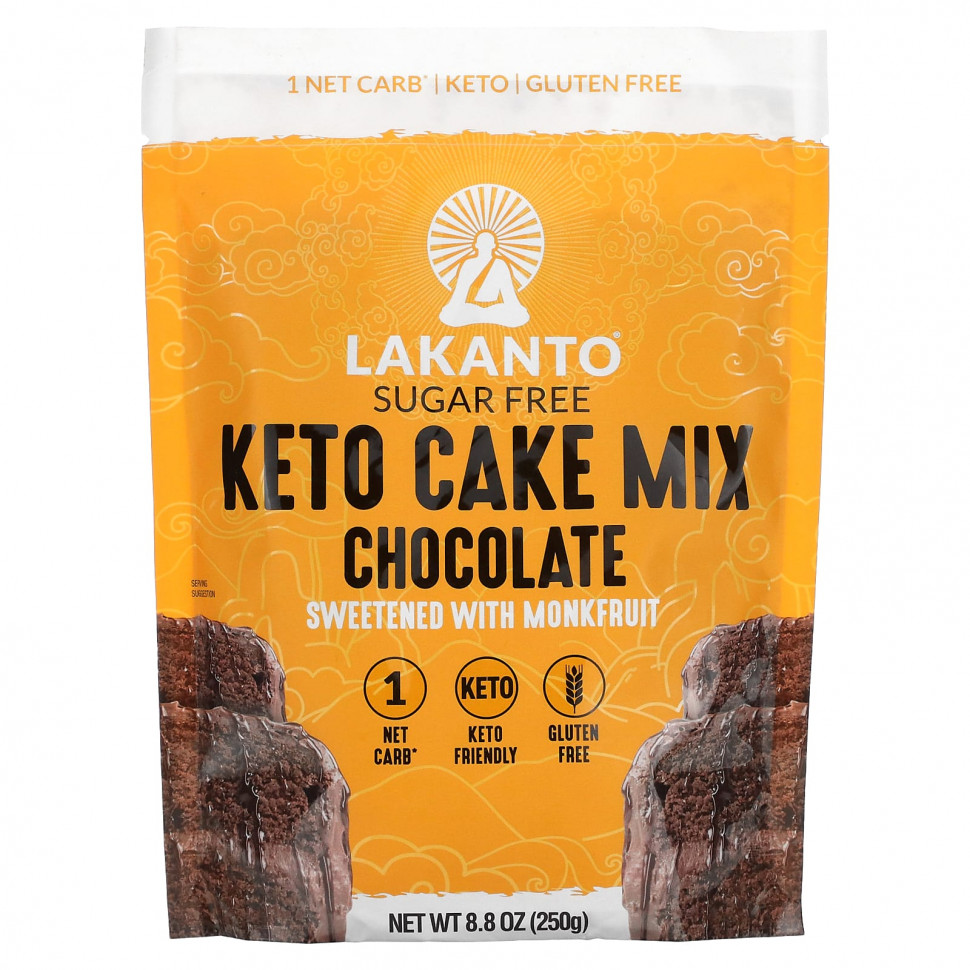 Lakanto, Keto Cake Mix, , 250  (8,8 )  1950