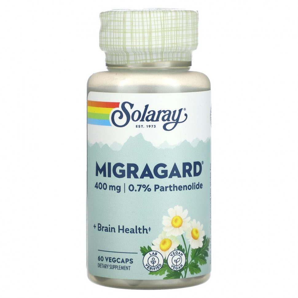 Solaray, MigraGard, 400 , 60    2440