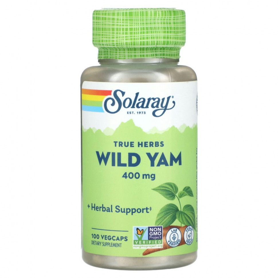 Solaray, True Herbs,  , 400 , 100    1290