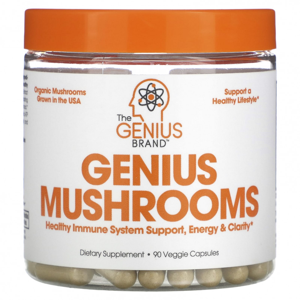 The Genius Brand, Genius Mushrooms, 90    4260