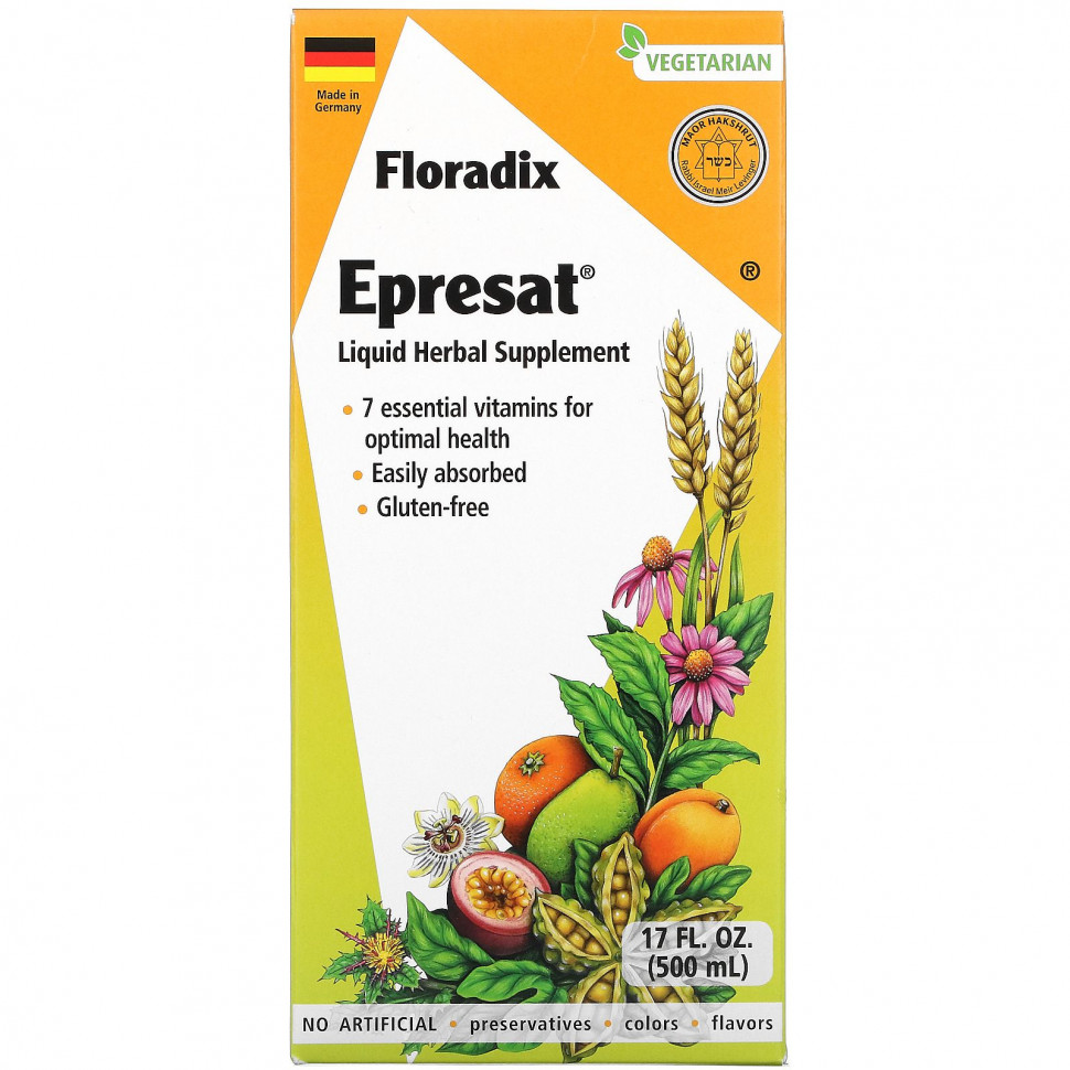 Gaia Herbs, Floradix, Epresat,   , 500  (17 . )  9670