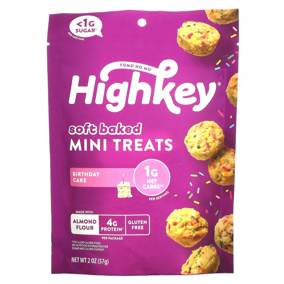HighKey, Soft Baked Mini Treats,  , 57  (2 )  960