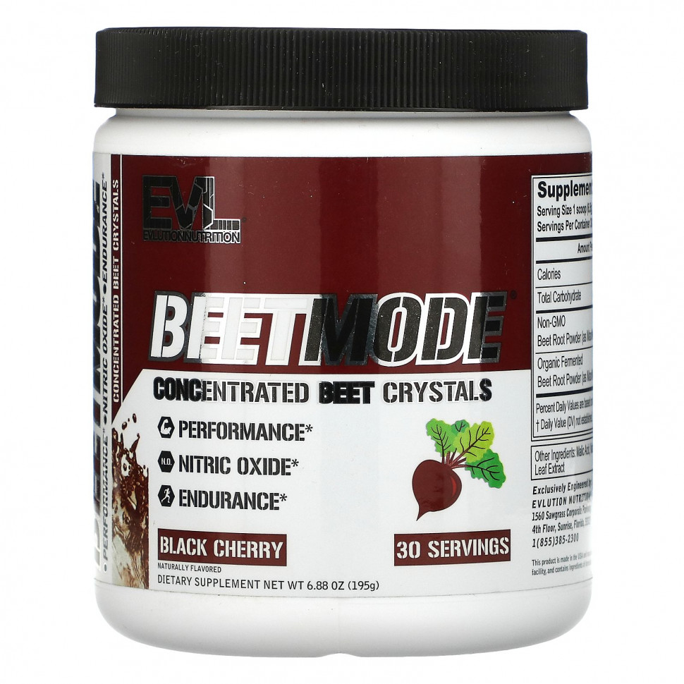 EVLution Nutrition, BeetMode,   , , 195  (6,88 )  4380