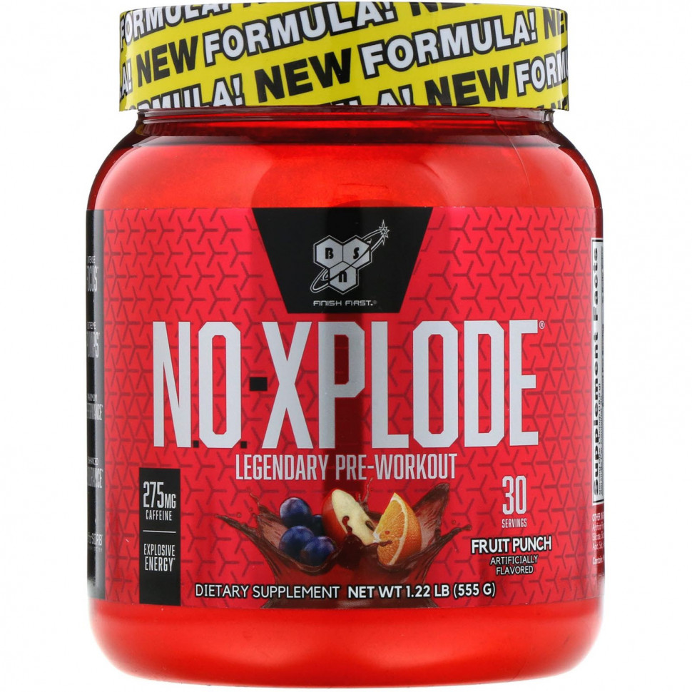 BSN, N.O.-Xplode, Legendary Pre-Workout,    , 555  (1,22 )  8960