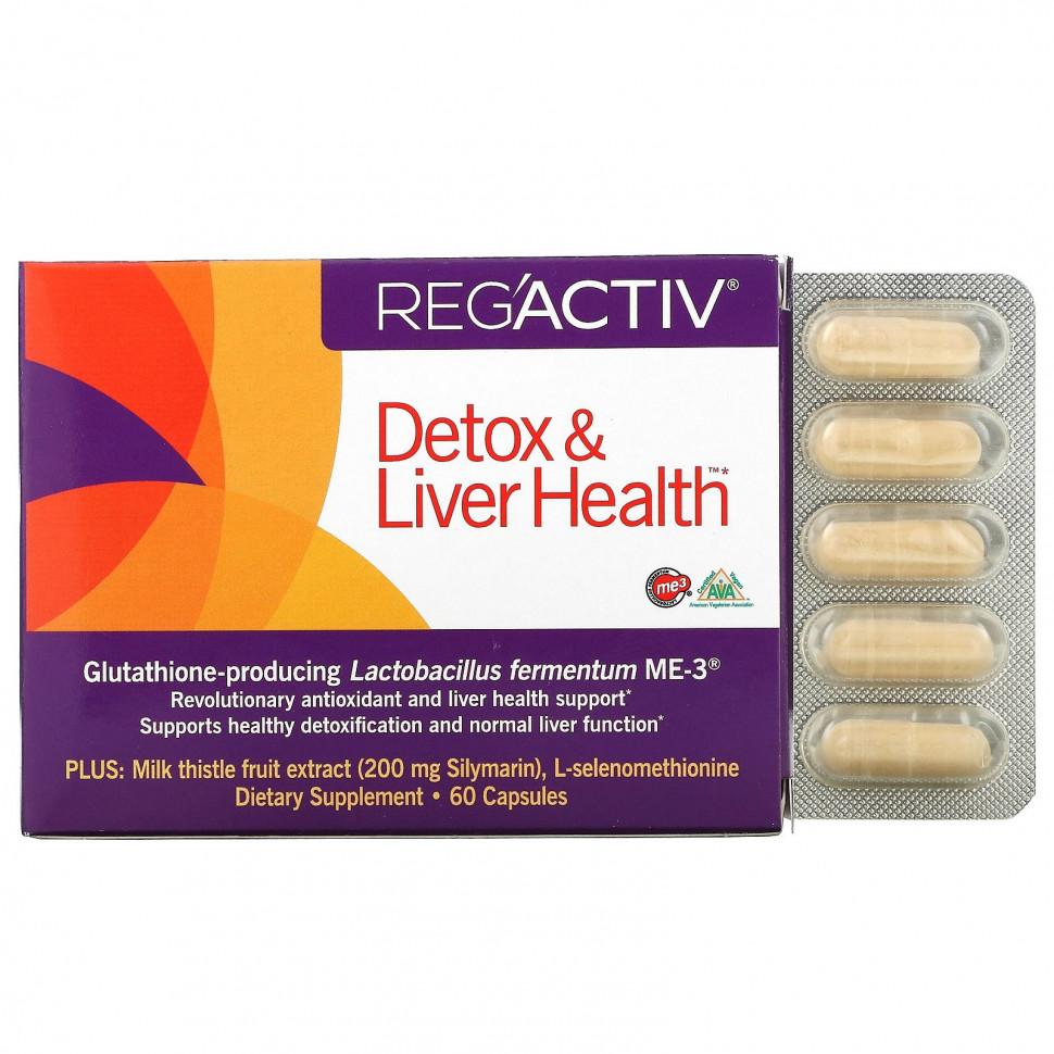 Dr. Ohhira's, Reg'Activ, Detox & Liver Health,    , 60   7990