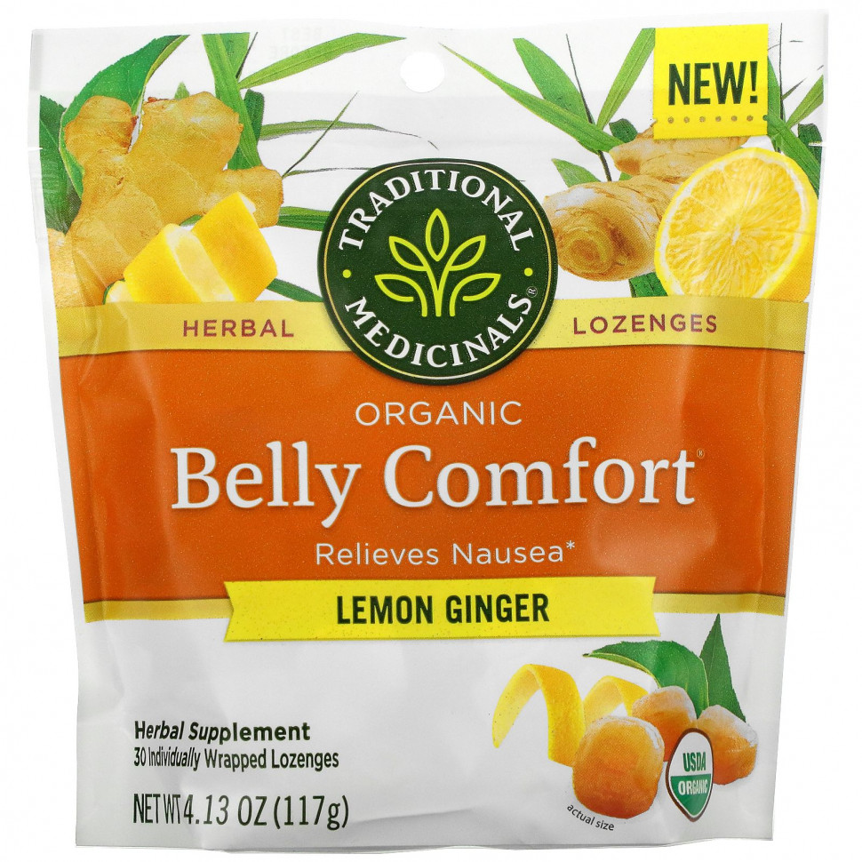 Traditional Medicinals, Organic Belly Comfort,   , 30      1960