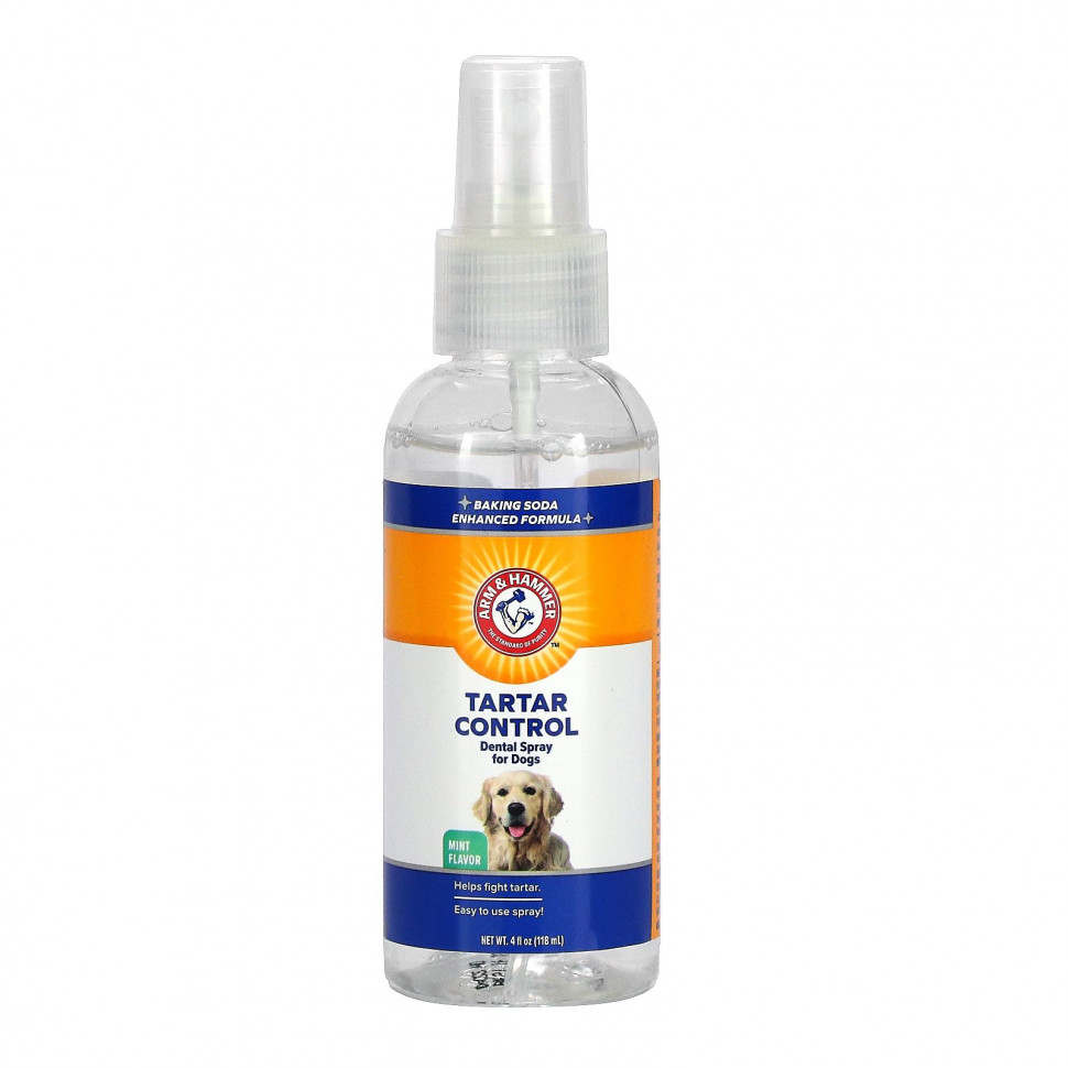  IHerb () Arm & Hammer, Tartar Control, Dental Spray For Dogs, Mint, 4 fl oz (118 ml), ,    990 