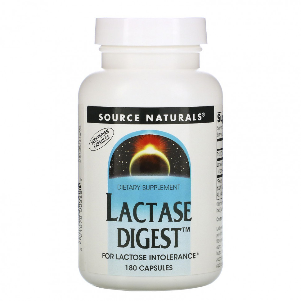 Source Naturals, Lactase Digest, 180   4580