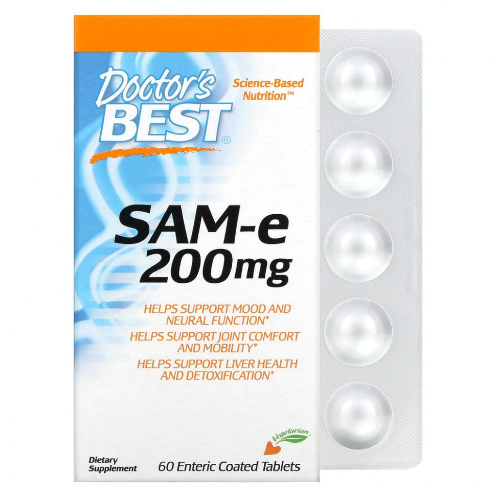 Doctor's Best, SAM-e, 200 , 60 ,     5200