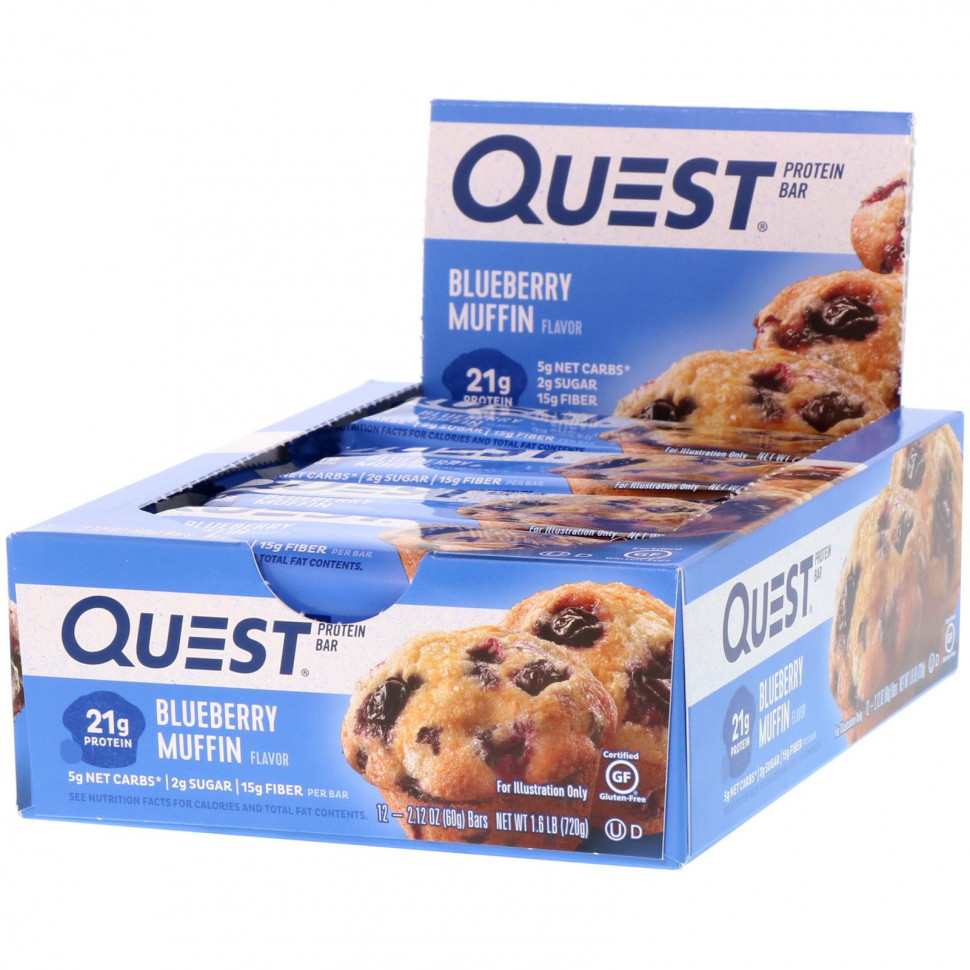 Quest Nutrition,  ,     , 12 ,  60  (2,12 )   7200