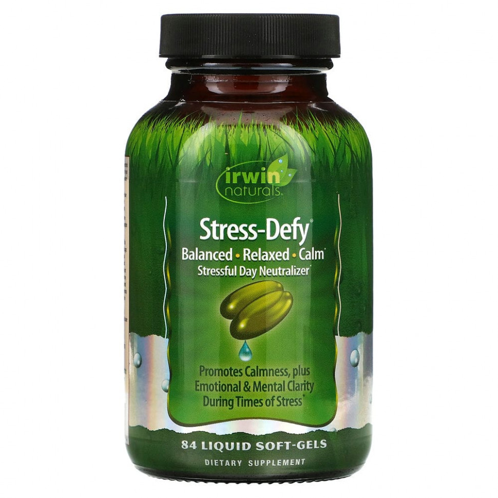 Irwin Naturals, Stress-Defy, 84     5490