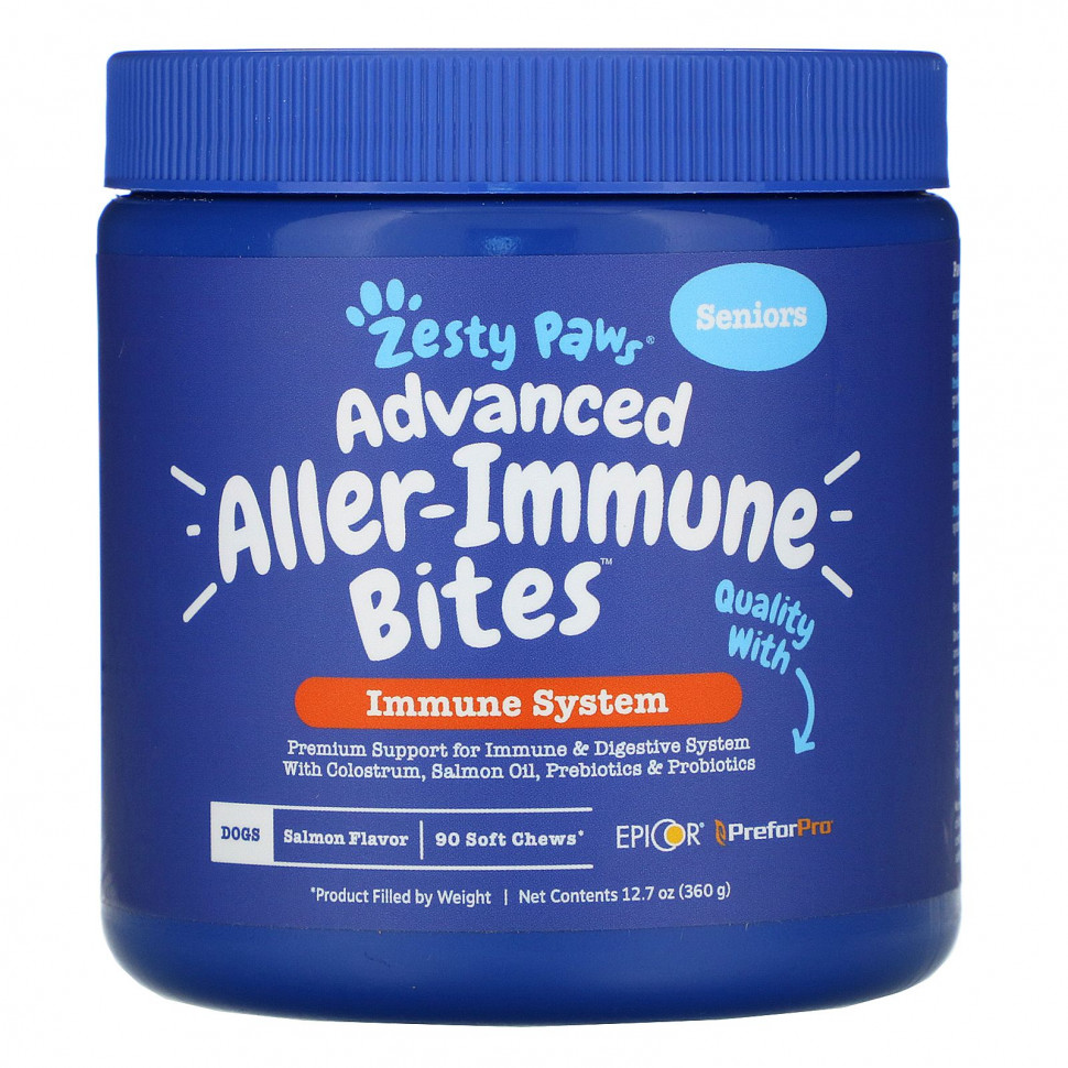 Zesty Paws, Advanced Aller-Immune Bites  ,  ,   ,   , 90  , 360  (12,7 )  8240