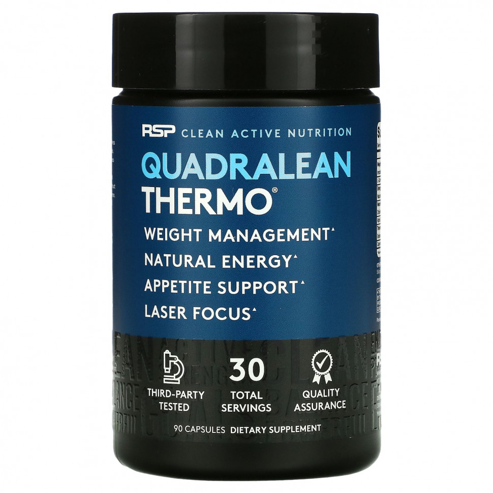 RSP Nutrition, Quadralean Thermo, 90   3300