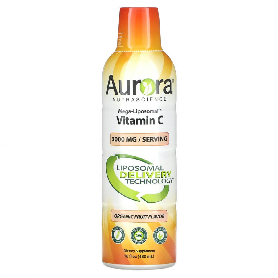 Aurora Nutrascience, Mega-Liposomal Vitamin C,   , 3000 , 480  (16 . )  8790