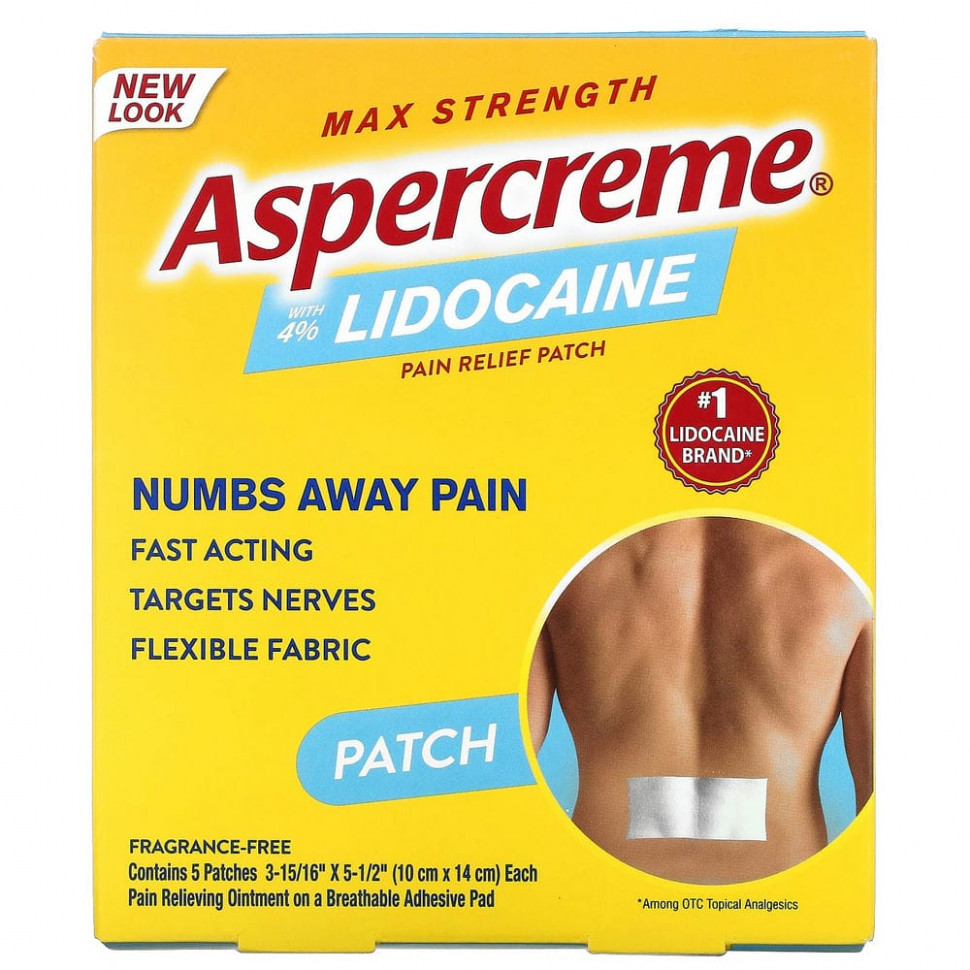 Aspercreme,    4% ,  ,  , 5  (10  x 14 )   2830