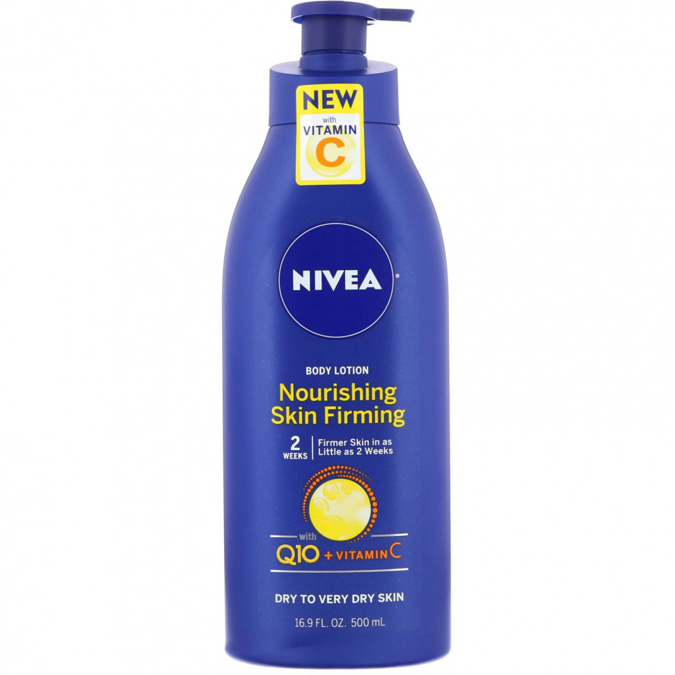 Nivea, Nourishing Skin Firming Body Lotion, Dry to Very Dry Skin, 16.9 fl oz (500 ml)  3150