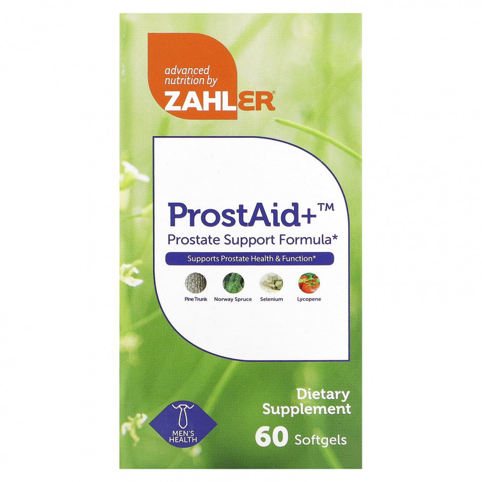  IHerb () Zahler, ProstAid +,    , 60  , ,    5810 