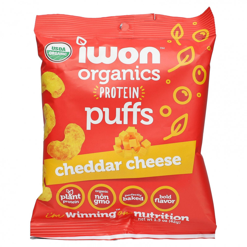 IWON Organics, Organics Protein Puffs,  , 8   42  (1,5 )  6260