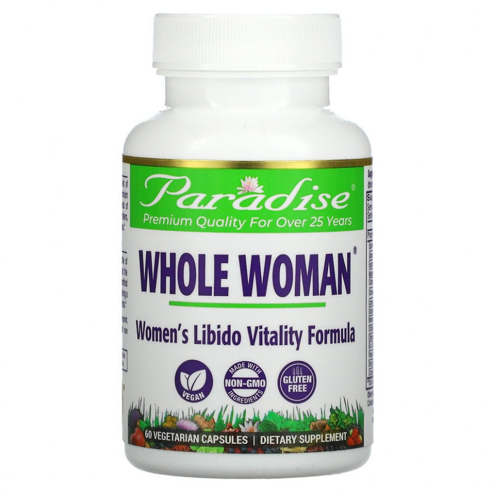 Paradise Herbs, Whole Woman,       , 60    2450