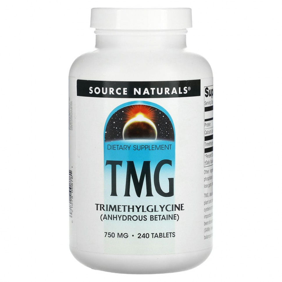 Source Naturals, TMG, , 750 , 240   5440